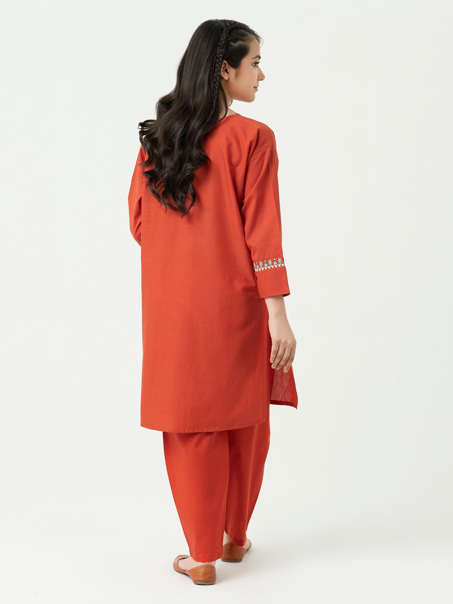 2 Piece Lawn Suit-Embroidered (Pret)