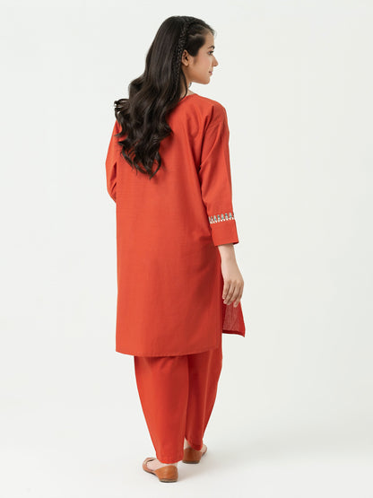 2 Piece Lawn Suit-Embroidered (Pret)