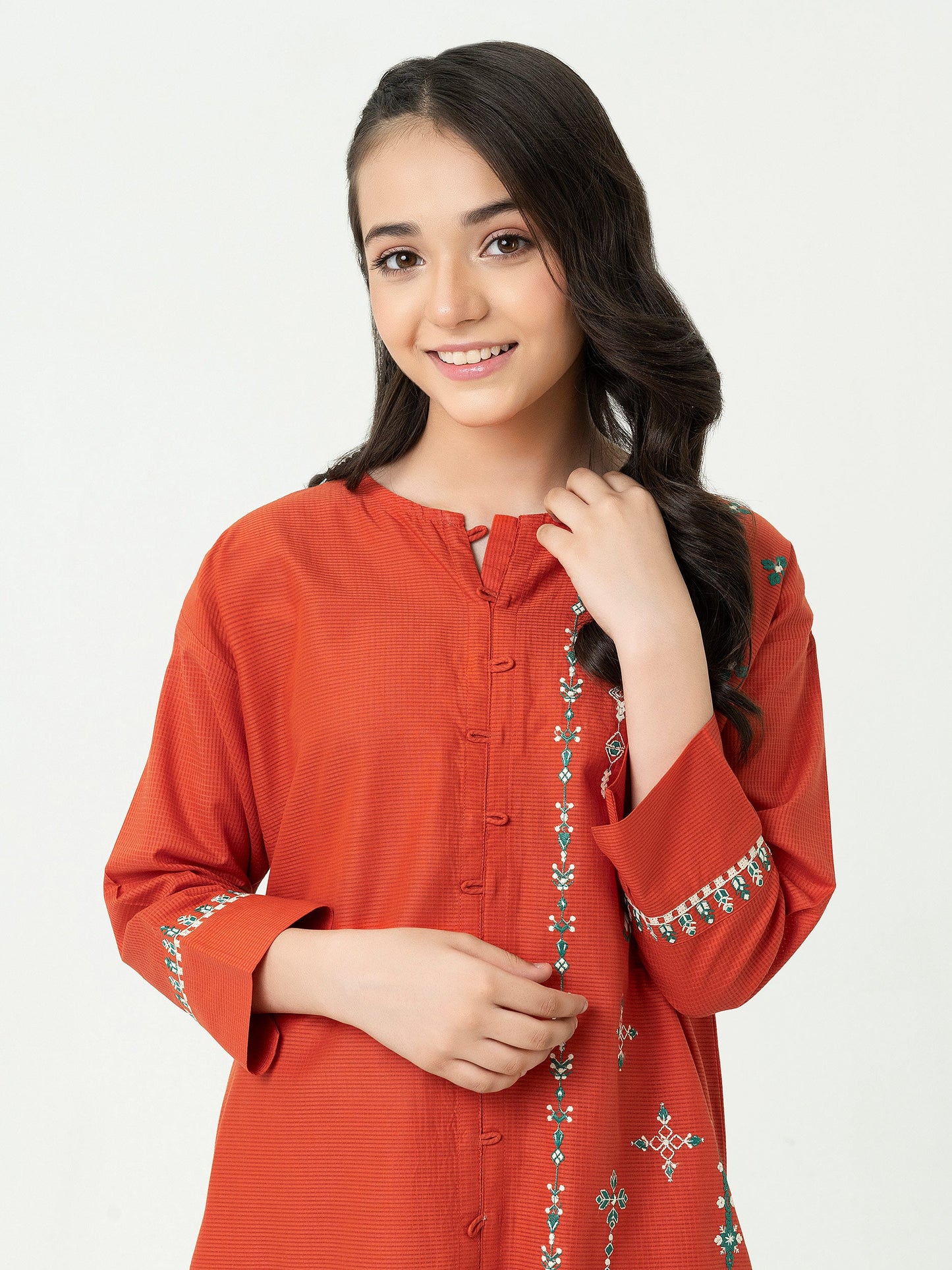 2 Piece Lawn Suit-Embroidered (Pret)