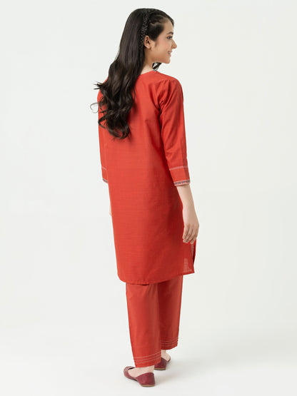 2 Piece Lawn Suit-Embroidered (Pret)