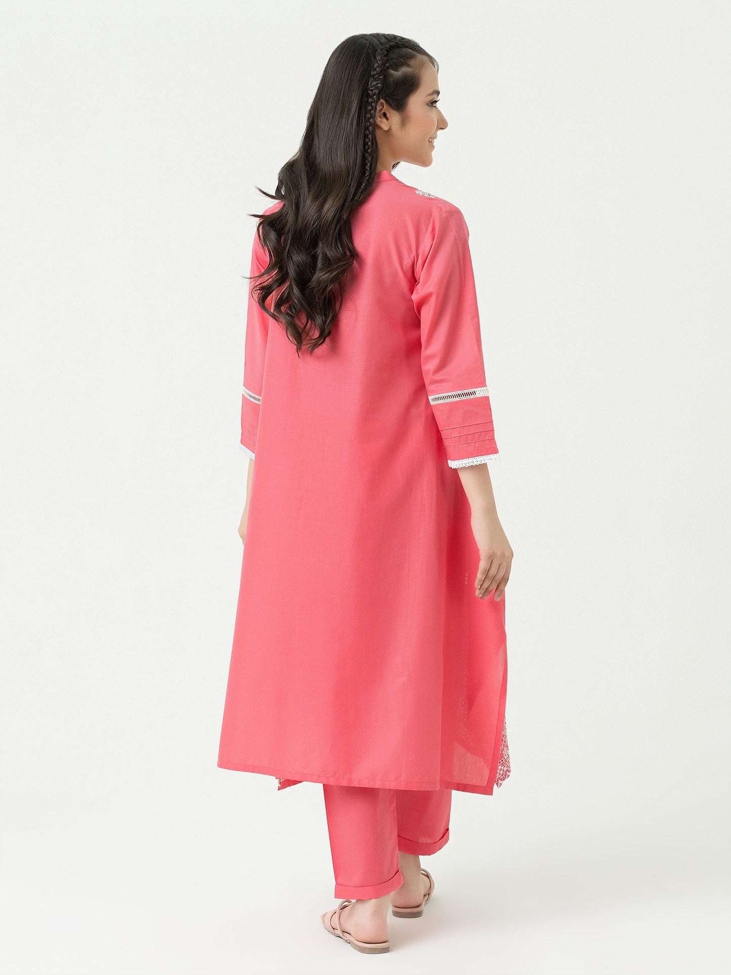 2 Piece Lawn Suit-Embroidered (Pret)