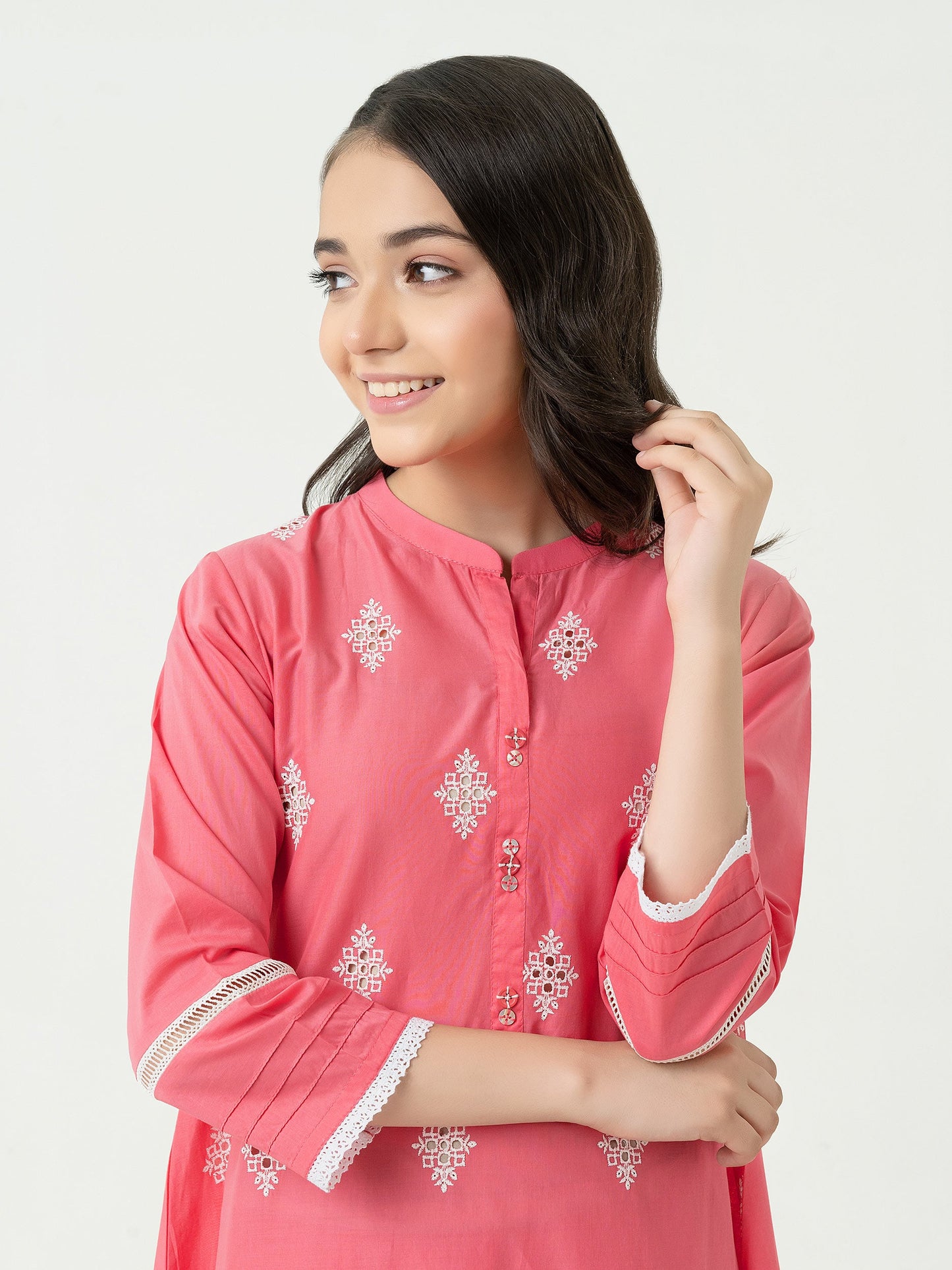 2 Piece Lawn Suit-Embroidered (Pret)
