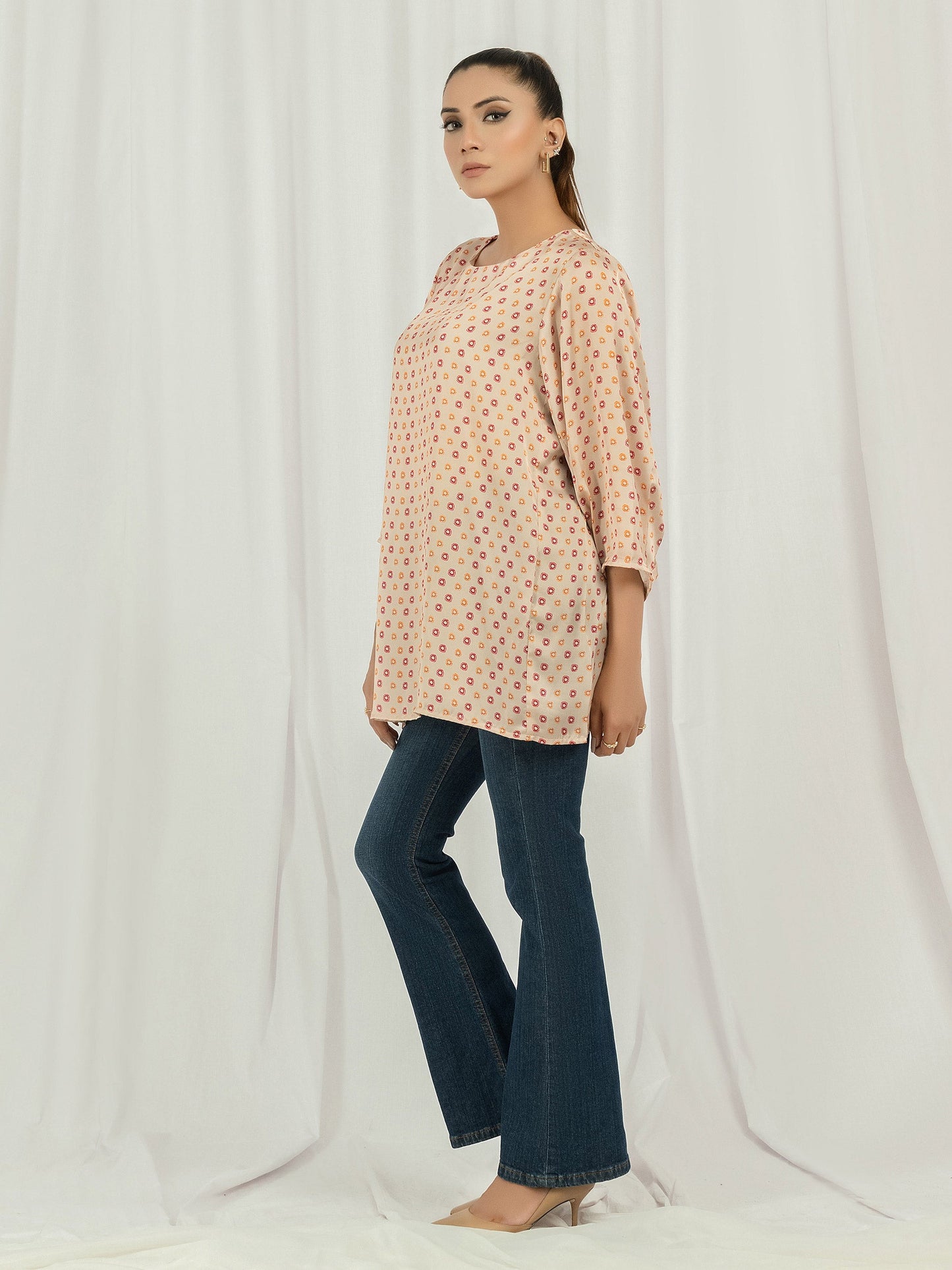 Silk Kurti-Printed (Pret)