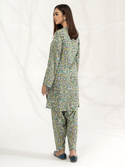 Viscose Lawn Shirt-Printed (Unstitched)