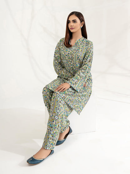 Viscose Lawn Shirt-Printed (Unstitched)