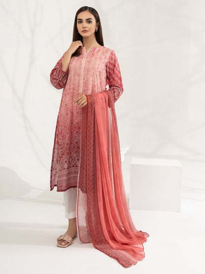 2 Piece Lawn Suit-Printed (Unstitched)