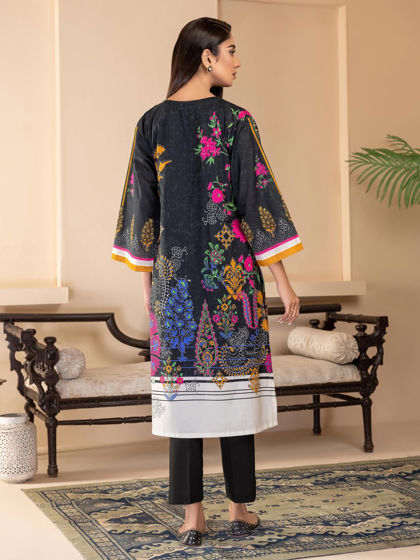 Lawn Shirt-Printed (Unstitched)