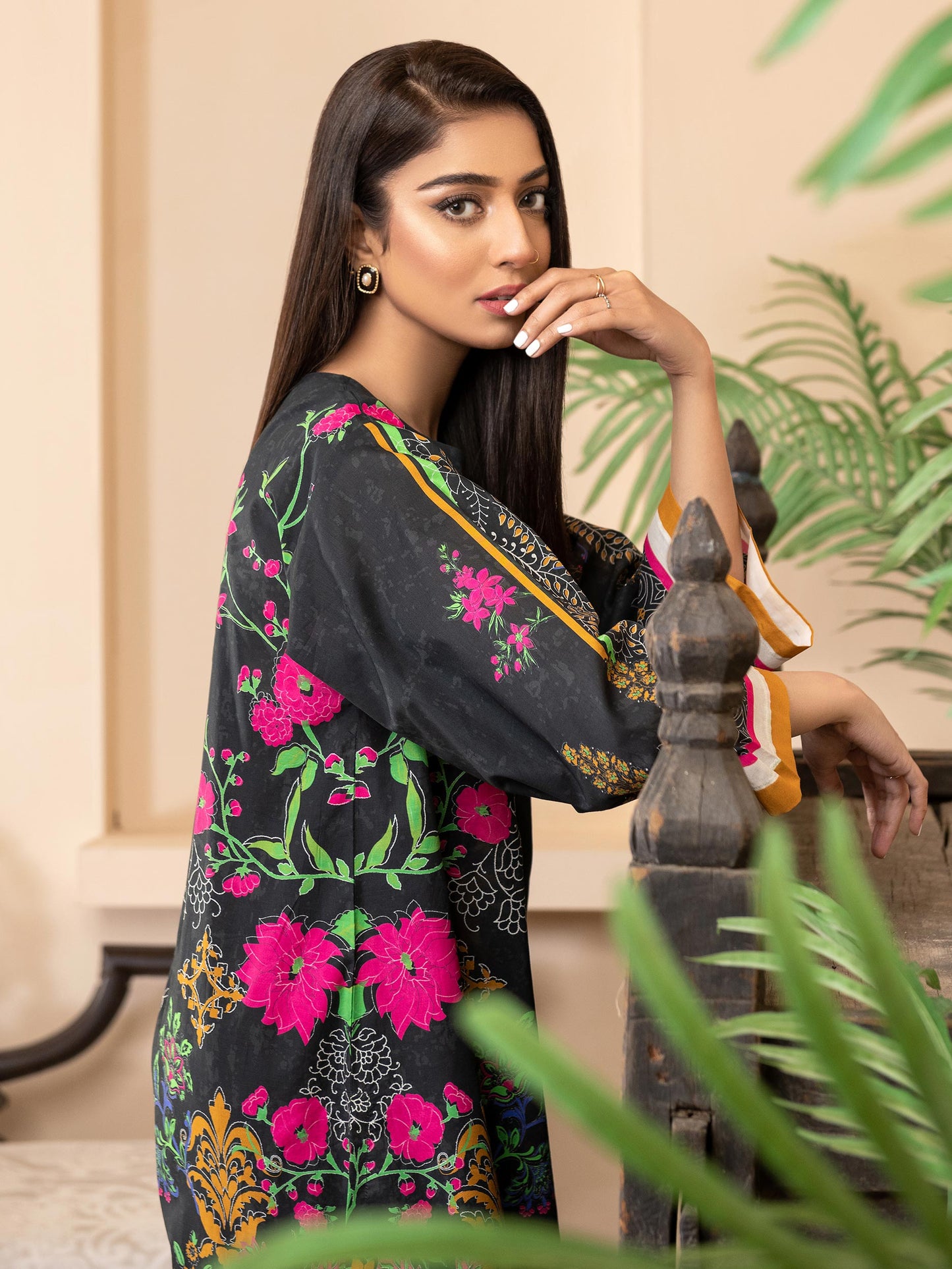 Lawn Shirt-Printed (Unstitched)