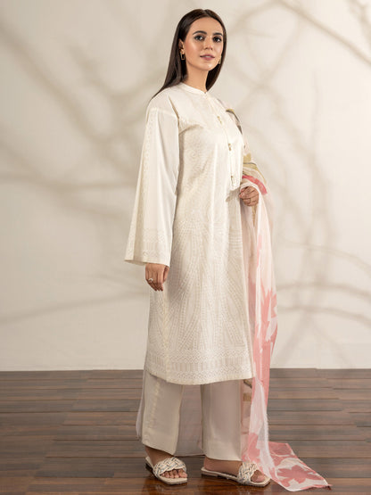 3 Piece Lawn Suit-Pasted (Unstitched)
