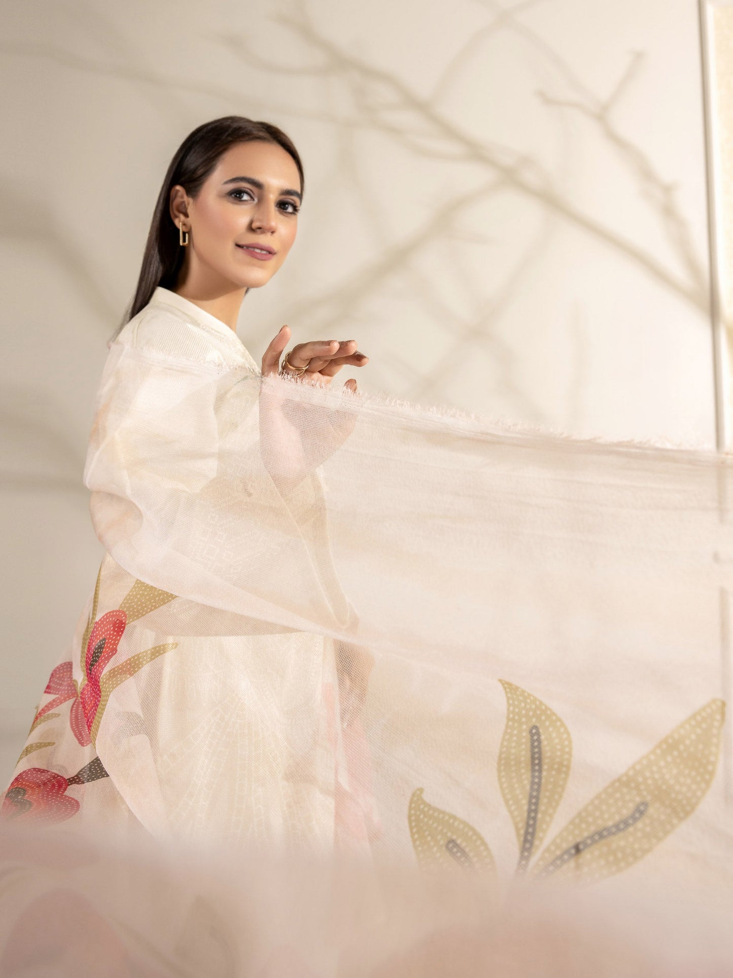 3 Piece Lawn Suit-Pasted (Unstitched)