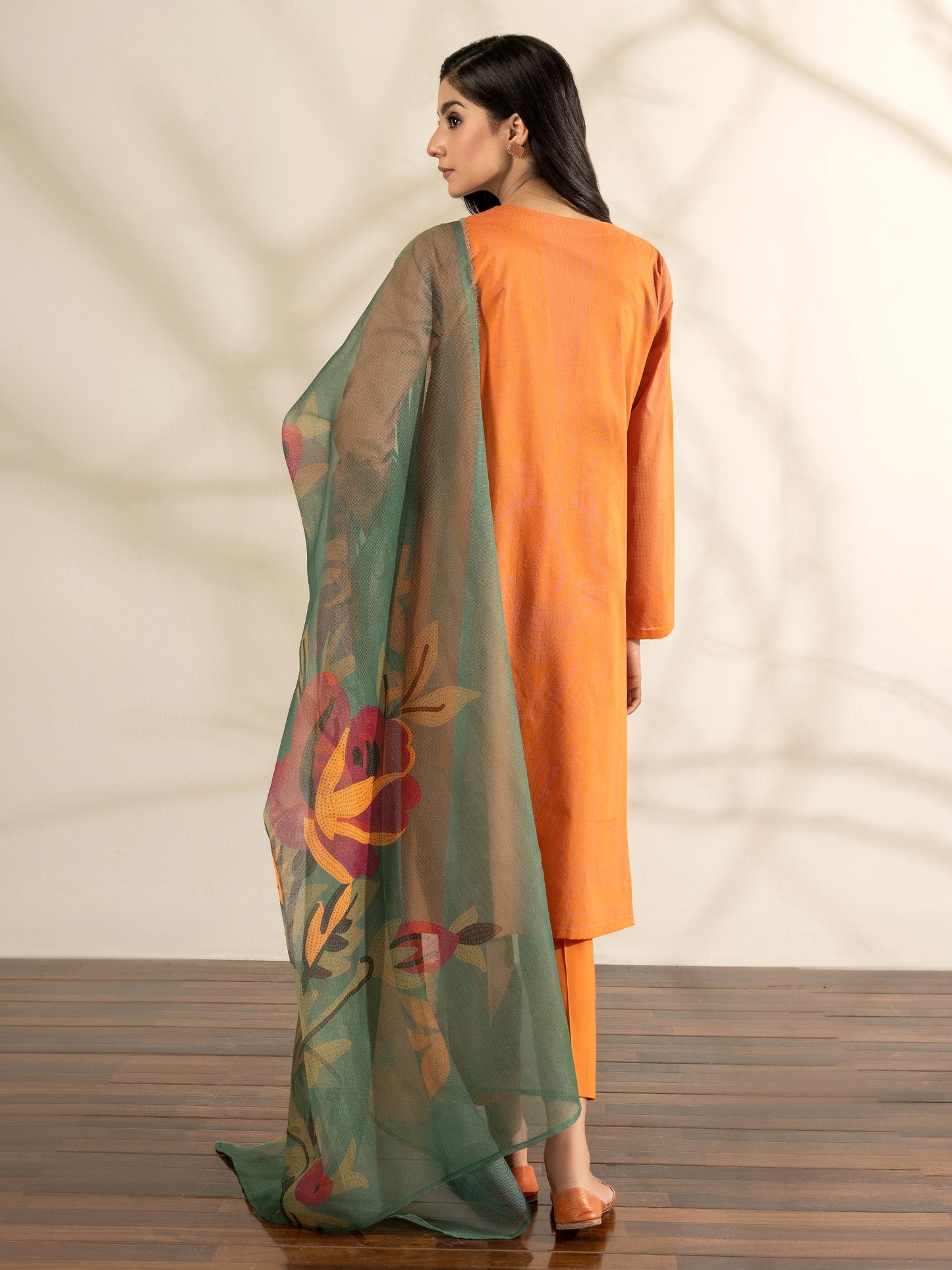 3 Piece Lawn Suit-Pasted (Unstitched)