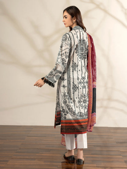 3 Piece Lawn Suit-Printed (Unstitched)
