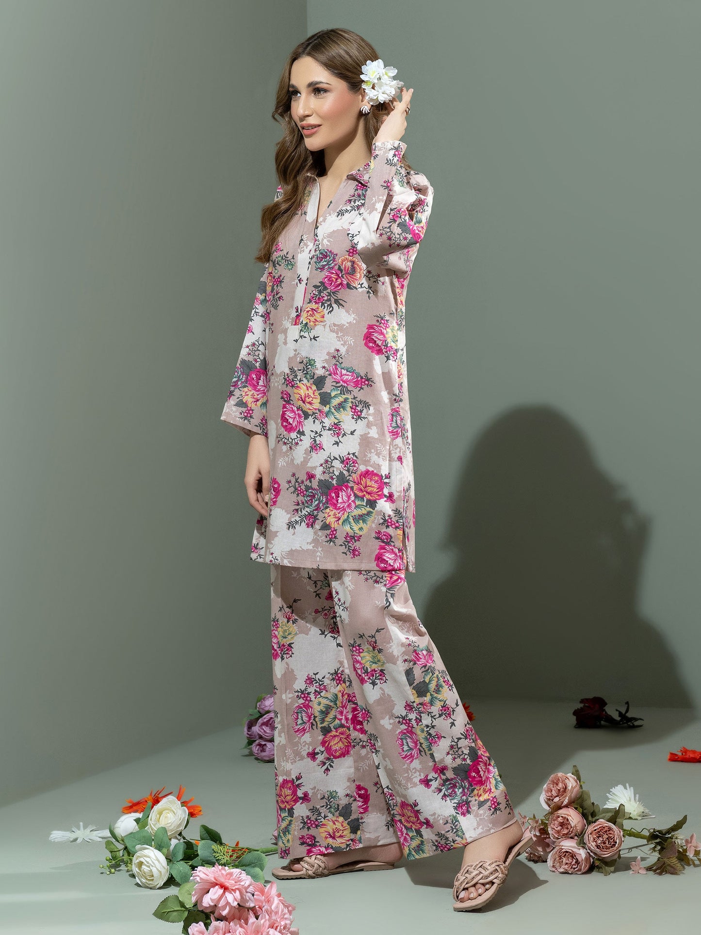 Khaddar Shirt-Printed(Unstitched)