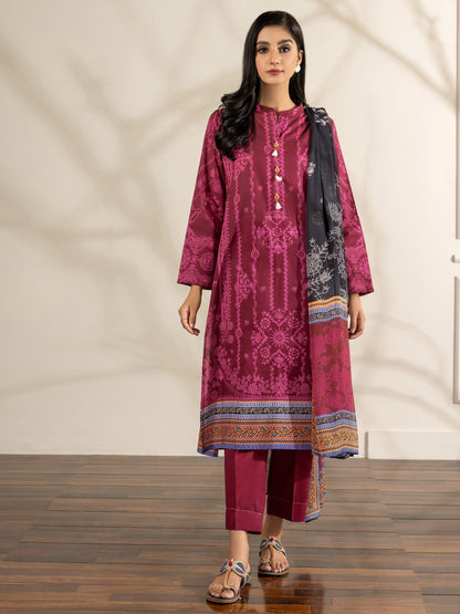 3 Piece Lawn Suit-Printed (Unstitched)