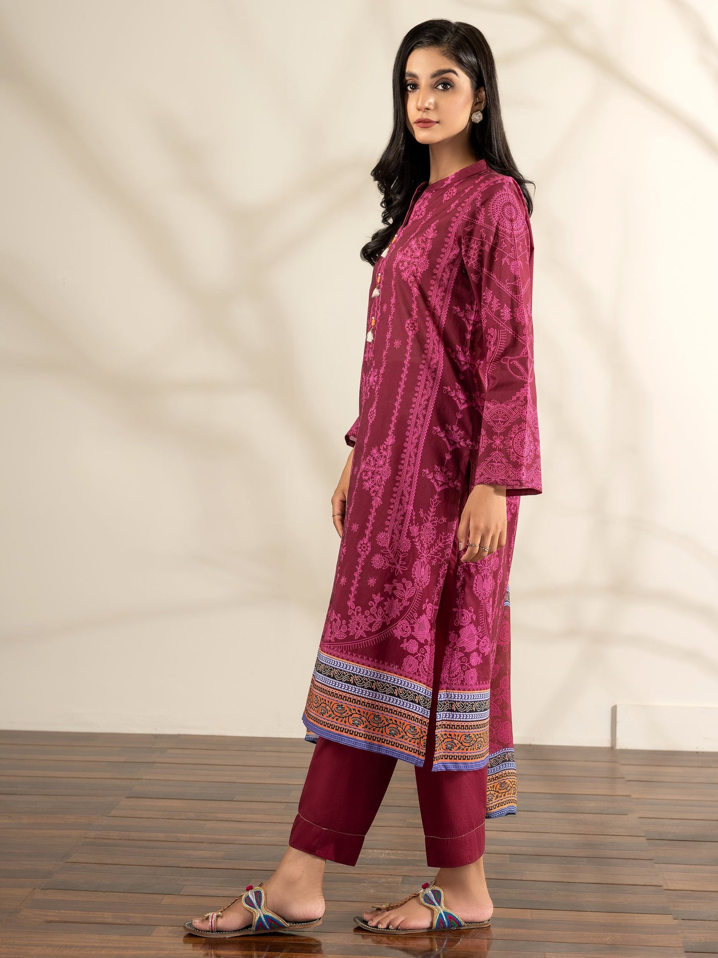 3 Piece Lawn Suit-Printed (Unstitched)