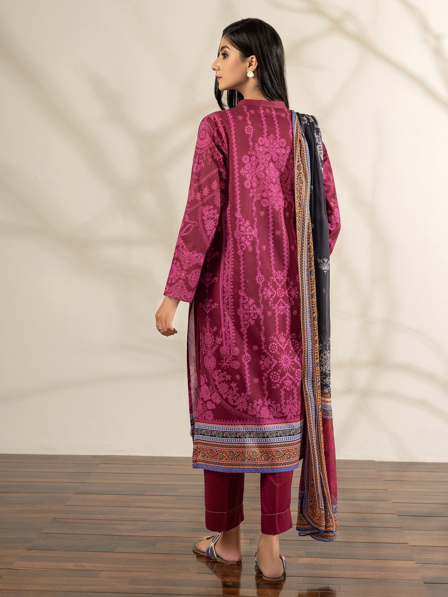 3 Piece Lawn Suit-Printed (Unstitched)