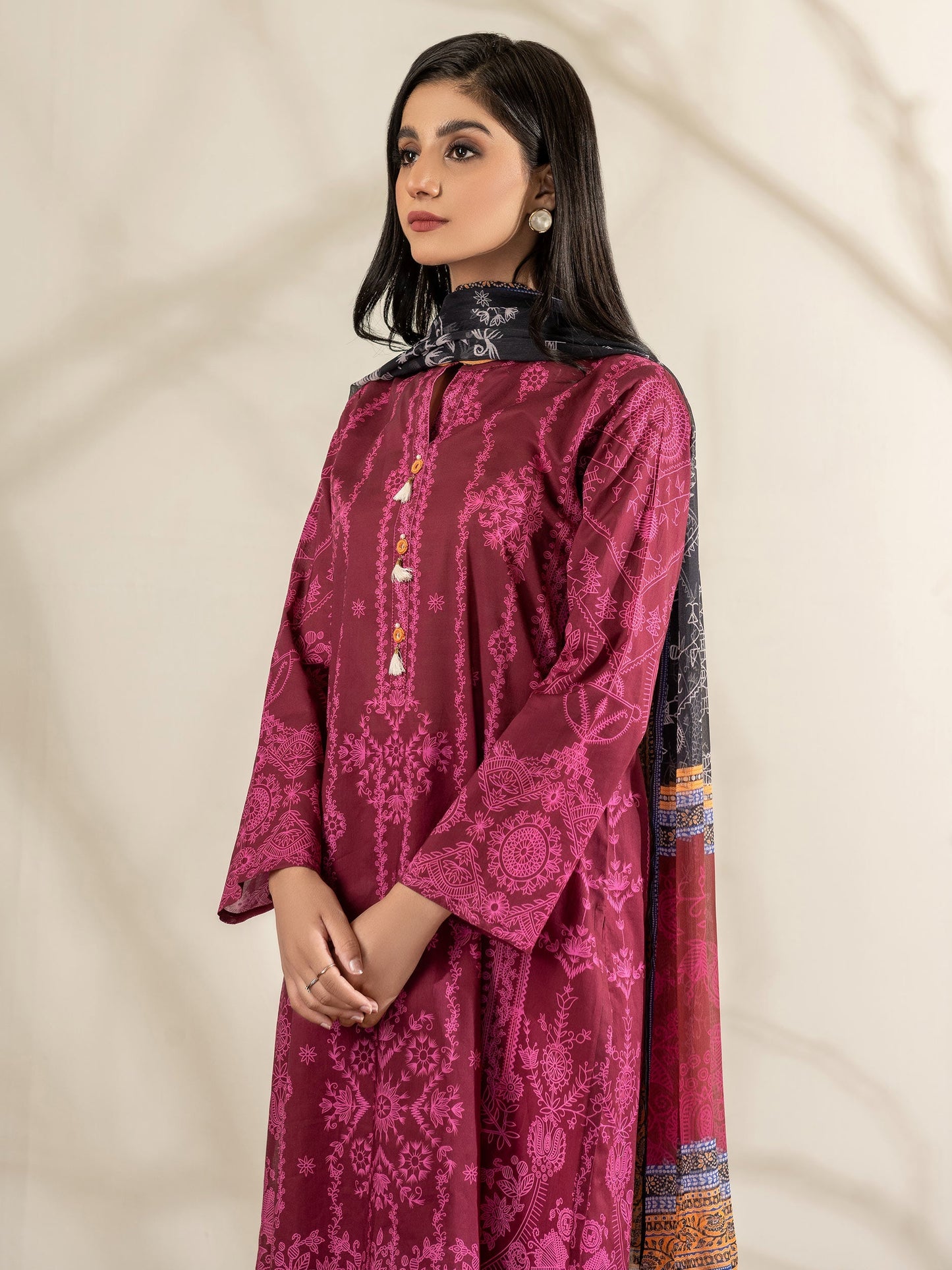 3 Piece Lawn Suit-Printed (Unstitched)