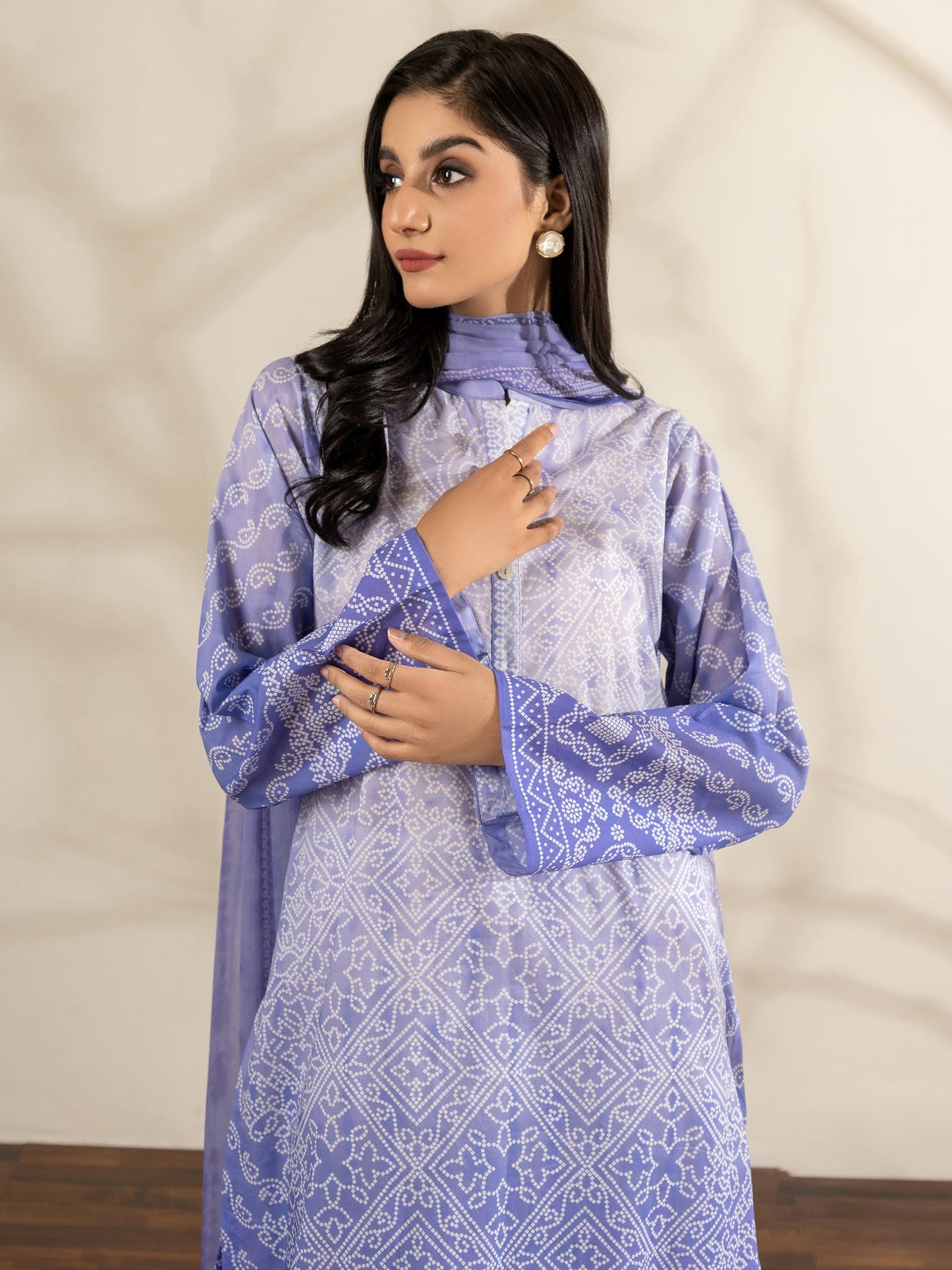2 Piece Lawn Suit-Printed (Unstitched)