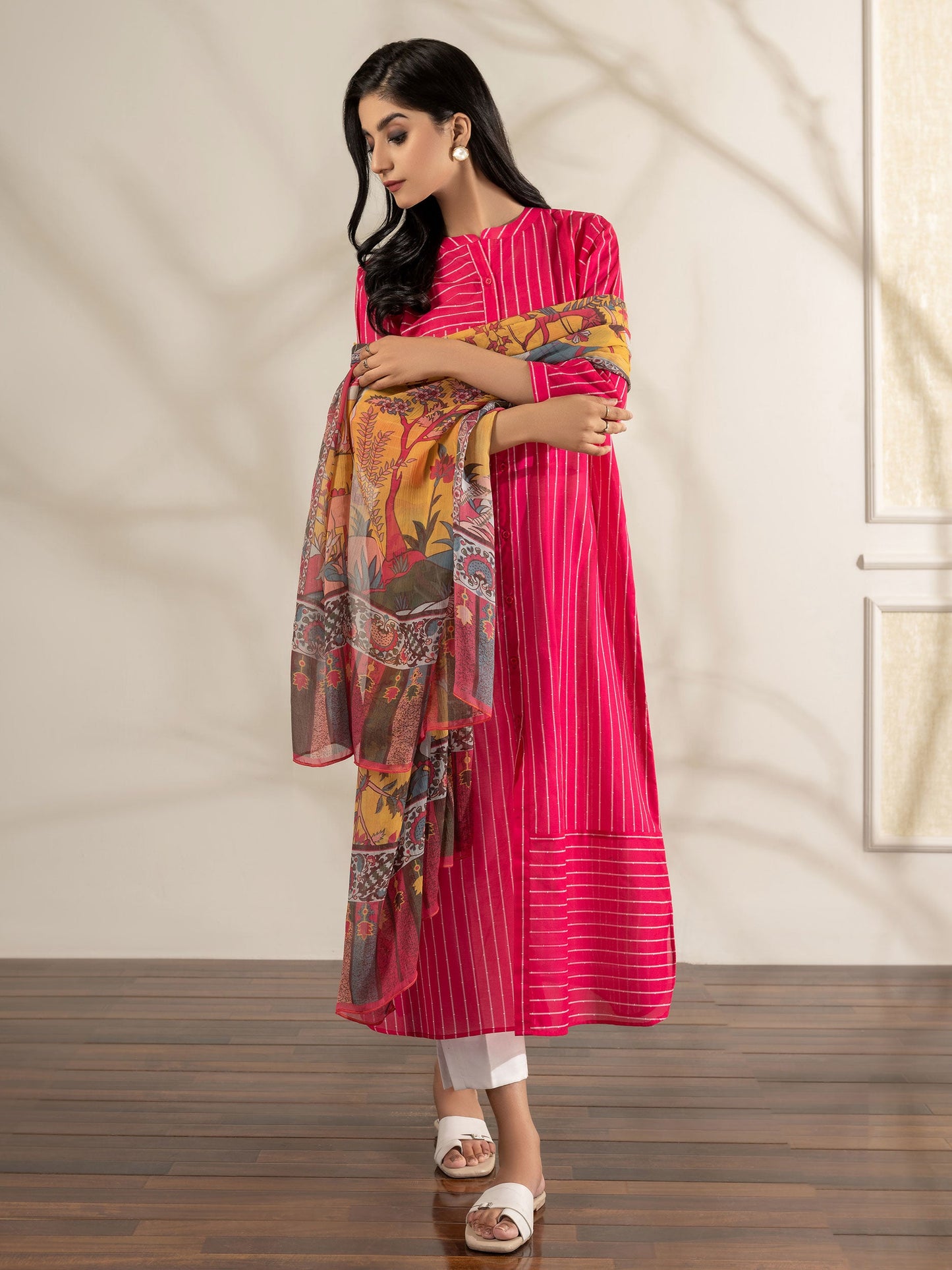 2 Piece Lawn Suit-Printed (Unstitched)