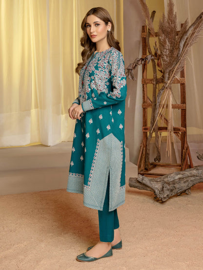 2 Piece Khaddar Suit-Printed(Unstitched)