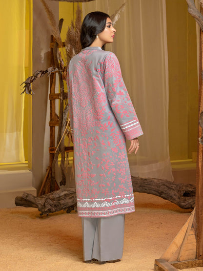 2 Piece Winter Cotton Suit-Paste Print(Unstitched)