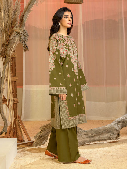 2 Piece Khaddar Suit-Printed(Unstitched)