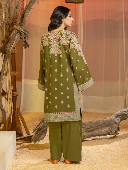 2 Piece Khaddar Suit-Printed(Unstitched)