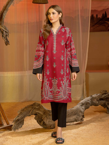 Khaddar Shirt-Paste Print(Unstitched)