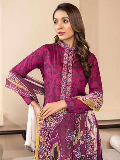 3 Piece Lawn Suit-Printed (Unstitched)