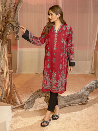 Khaddar Shirt-Paste Print(Unstitched)
