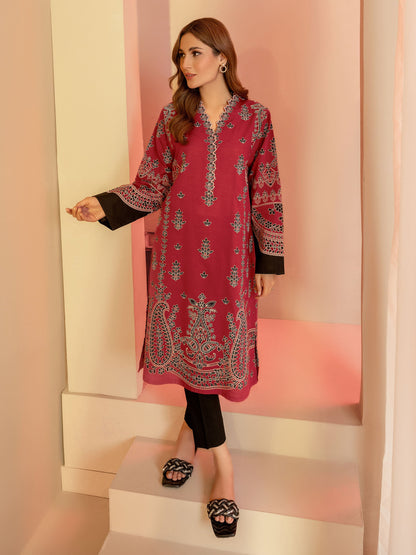 Khaddar Shirt-Paste Print(Unstitched)