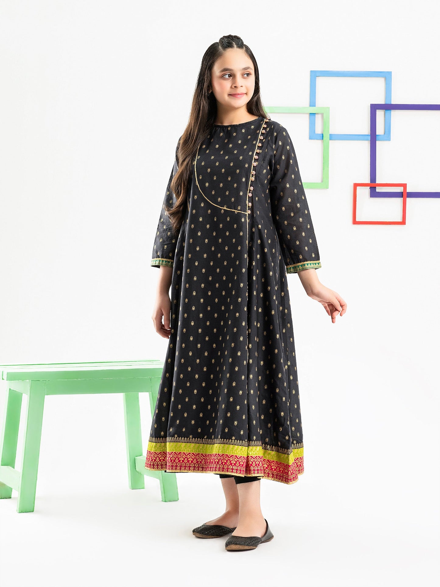 Lawn Shirt-Paste Print