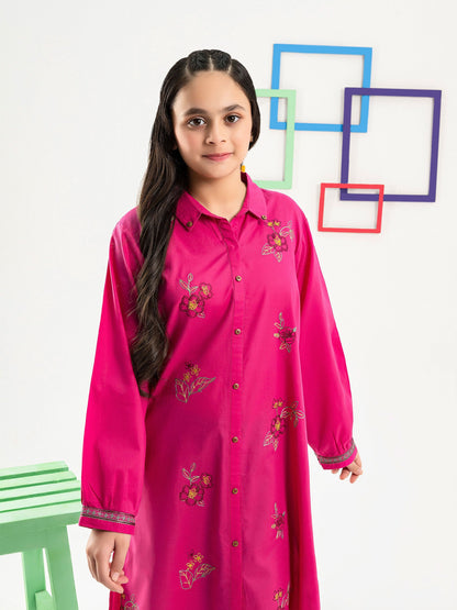 Cambric Shirt-Embroidered