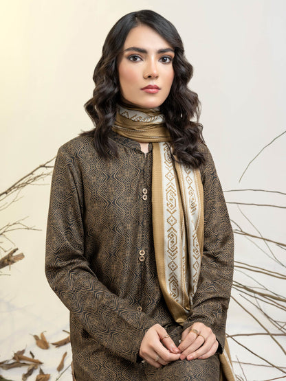 2 piece Linen Suit-Printed(Unstitched)