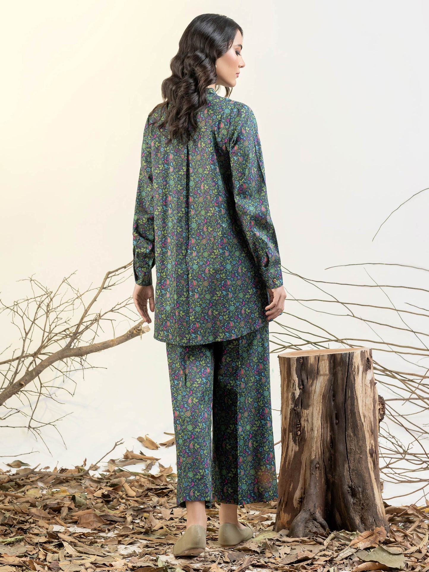 Winter Cotton Shirt-Printed(Unstitched)