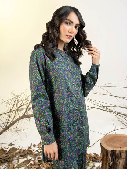 Winter Cotton Shirt-Printed(Unstitched)