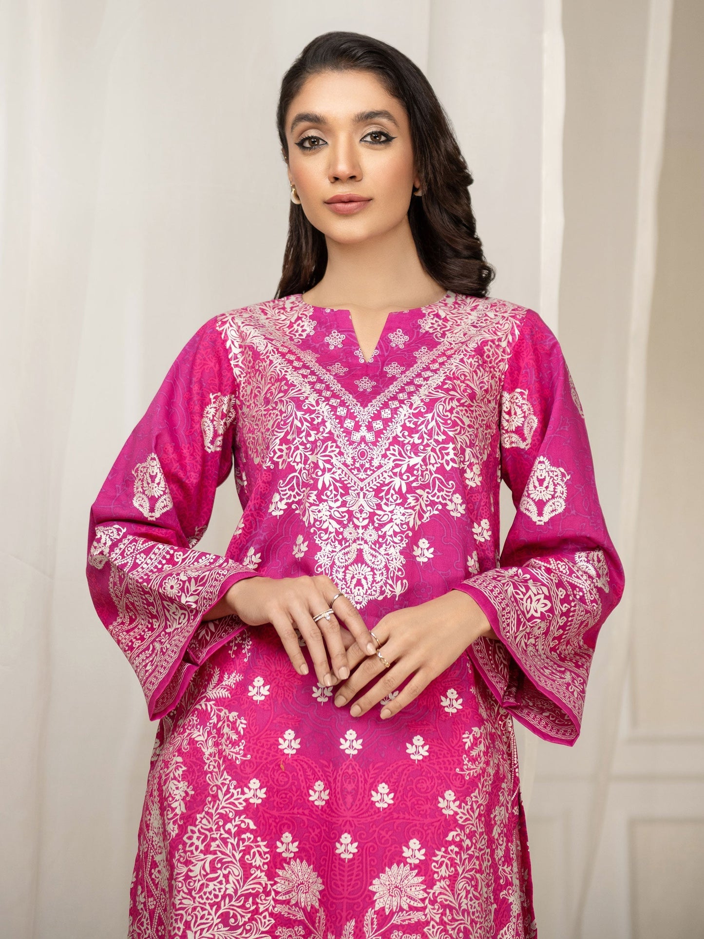 Lawn Shirt-Paste Print(Unstitched)