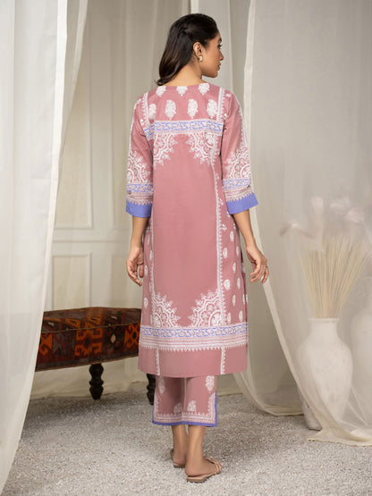 2 Piece Lawn Suit-Printed (Unstitched)