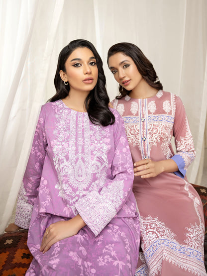 2 Piece Lawn Suit-Printed (Unstitched)