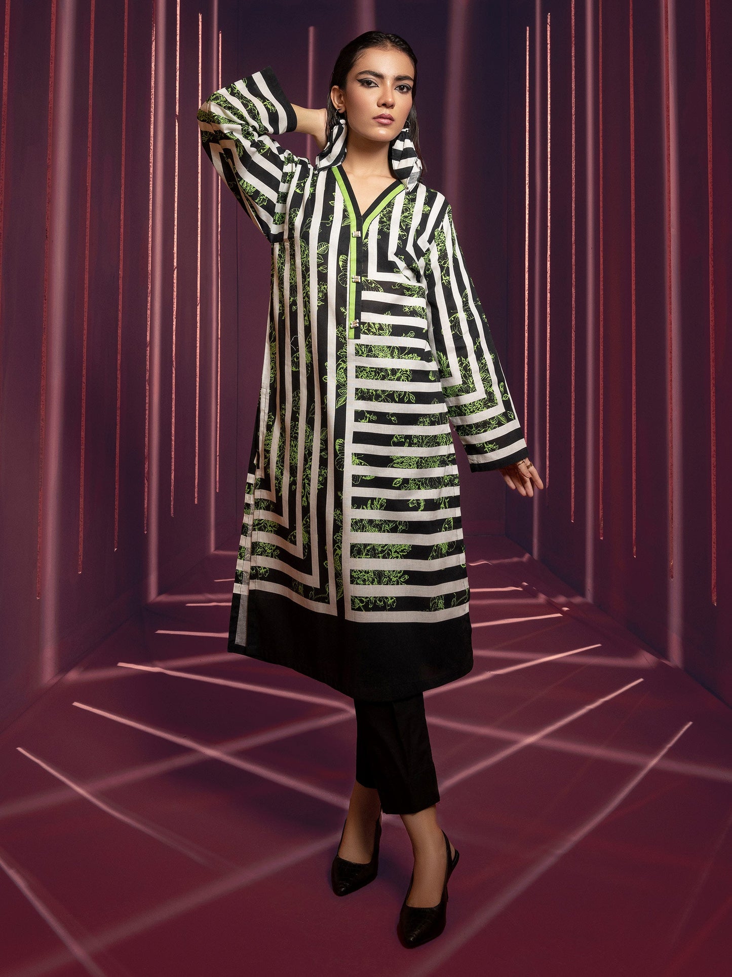 Khaddar Shirt-Printed(Unstitched)