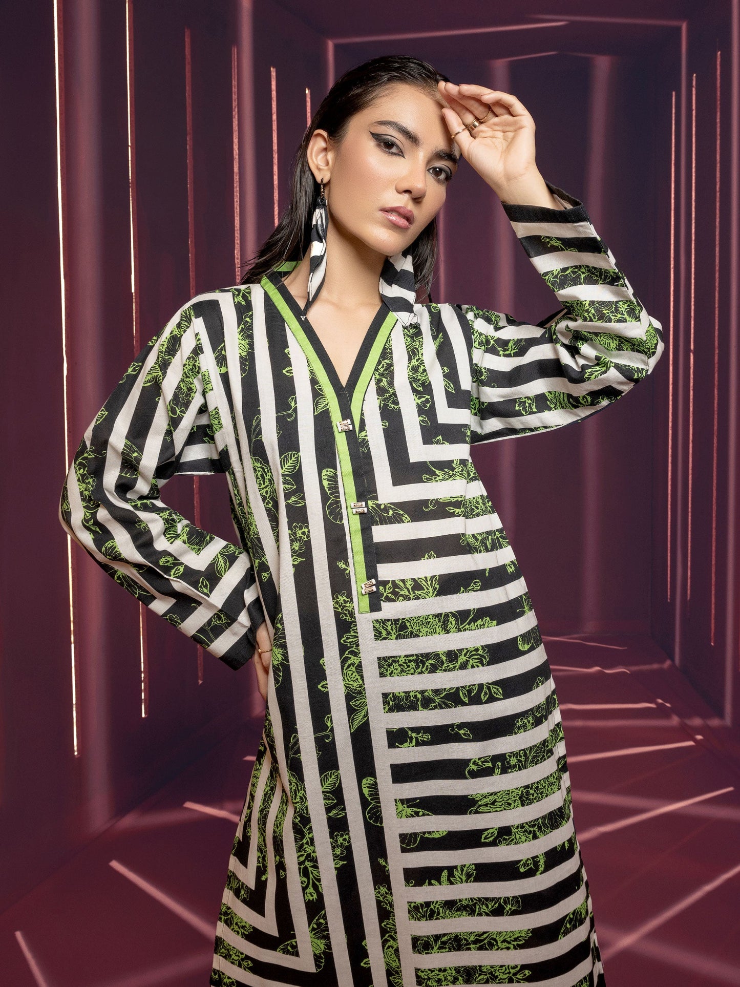 Khaddar Shirt-Printed(Unstitched)