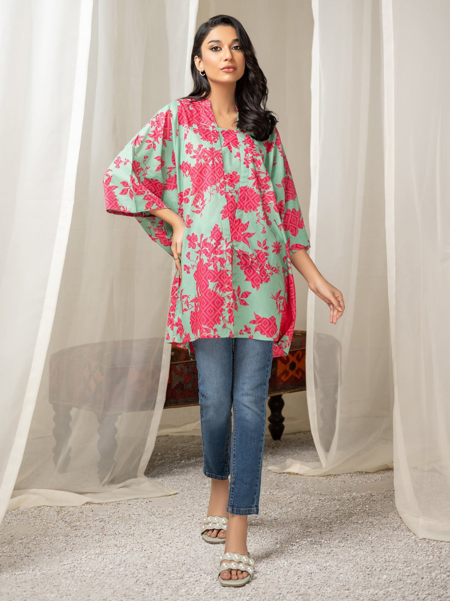 Lawn Shirt-Printed (Unstitched)