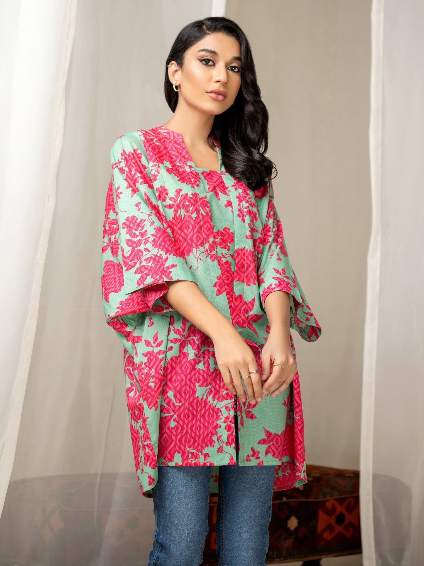 Lawn Shirt-Printed (Unstitched)