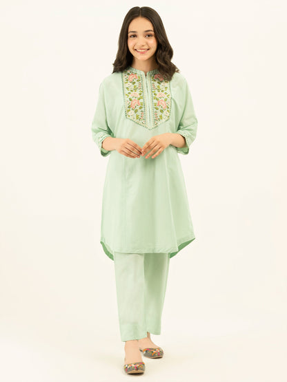 2 Piece Lawn Suit-Embroidered (Pret)