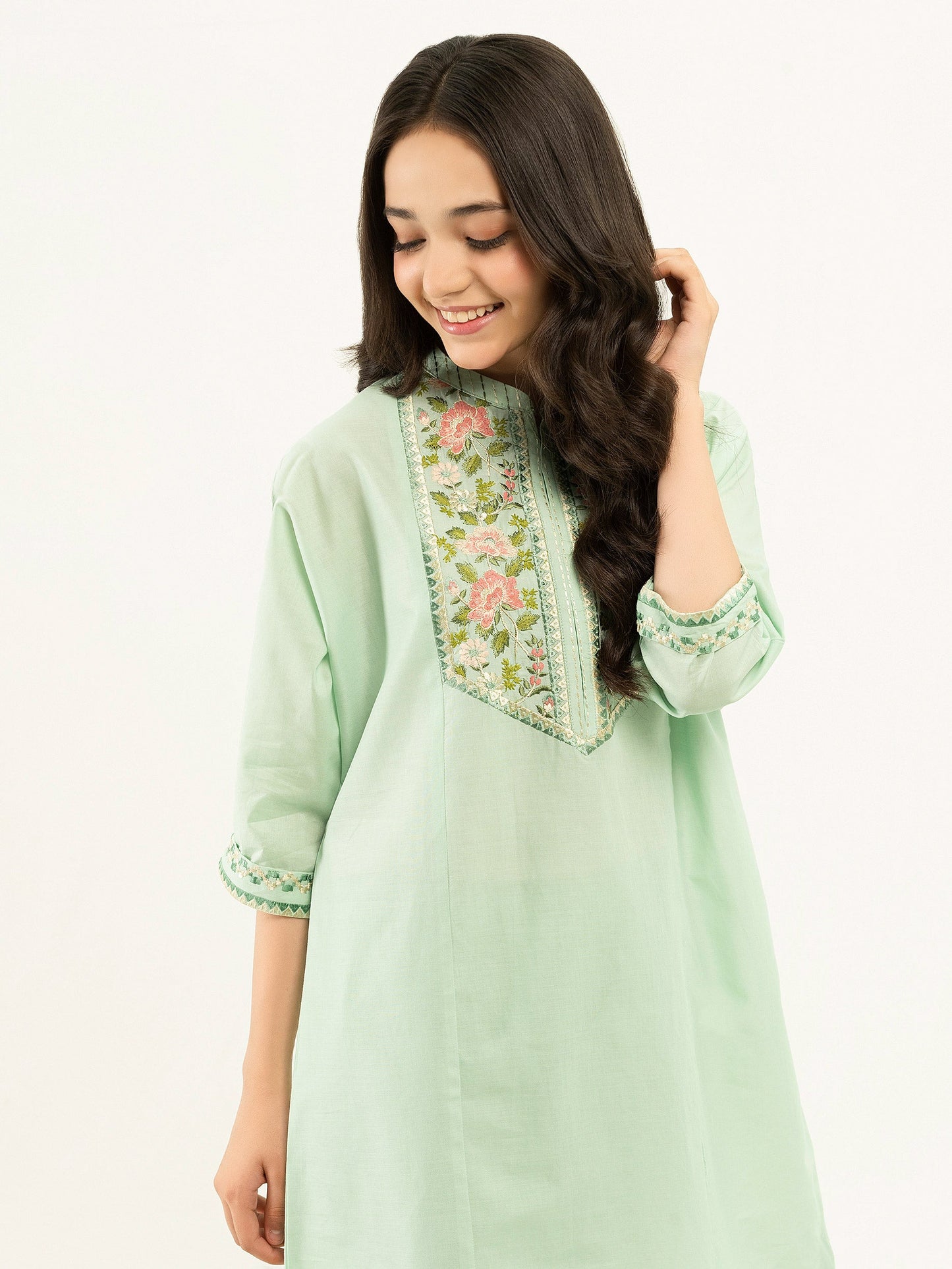2 Piece Lawn Suit-Embroidered (Pret)