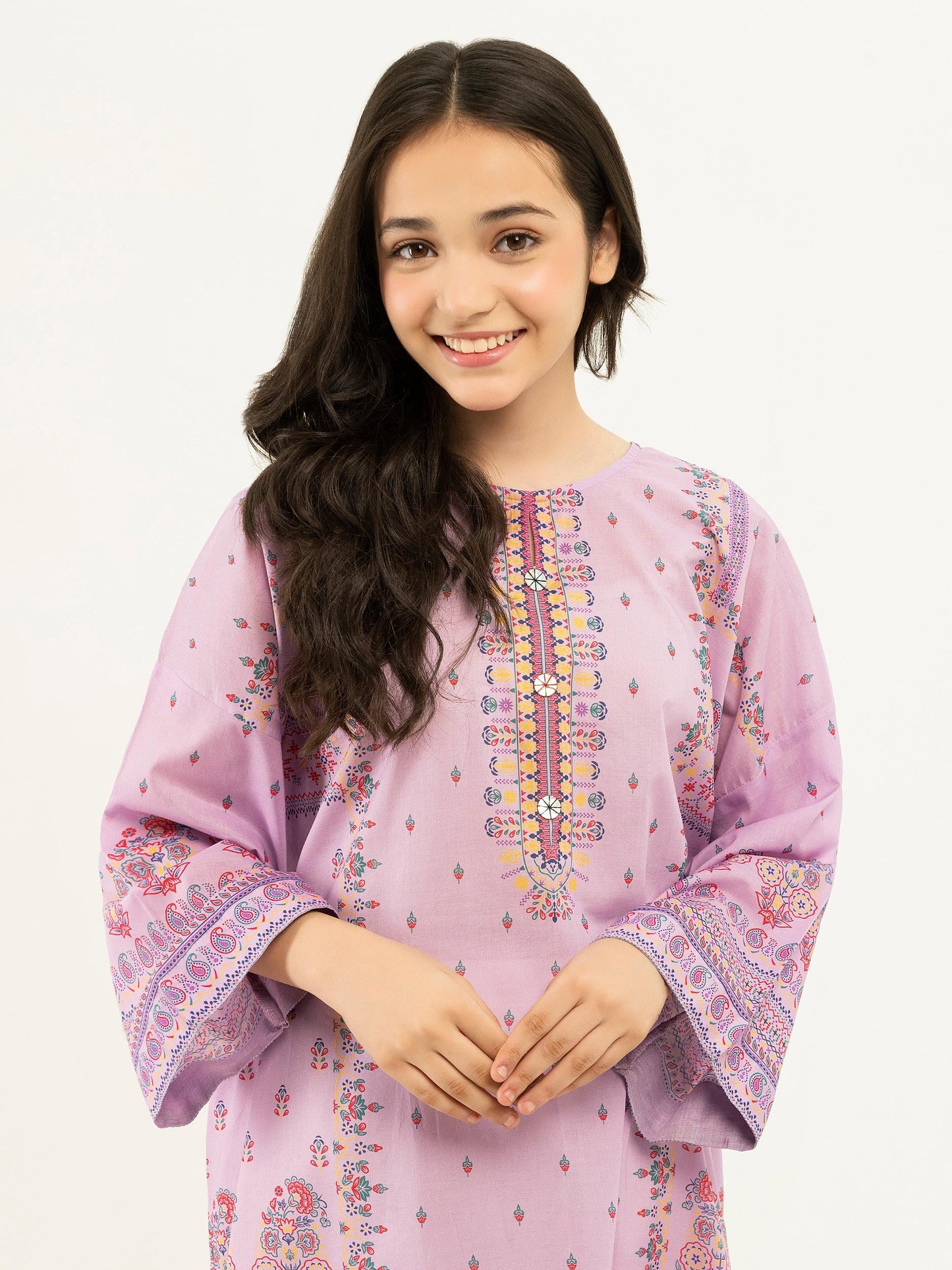 Lawn Shirt-Printed (Pret)