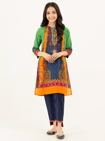 2 Piece Lawn Suit-Printed (Pret)