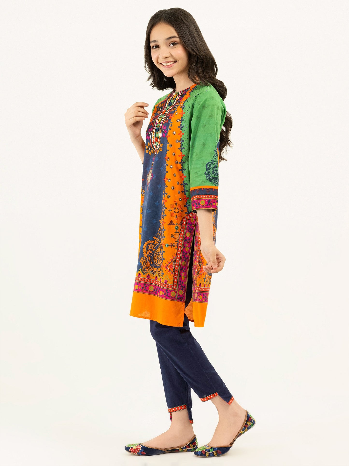 2 Piece Lawn Suit-Printed (Pret)