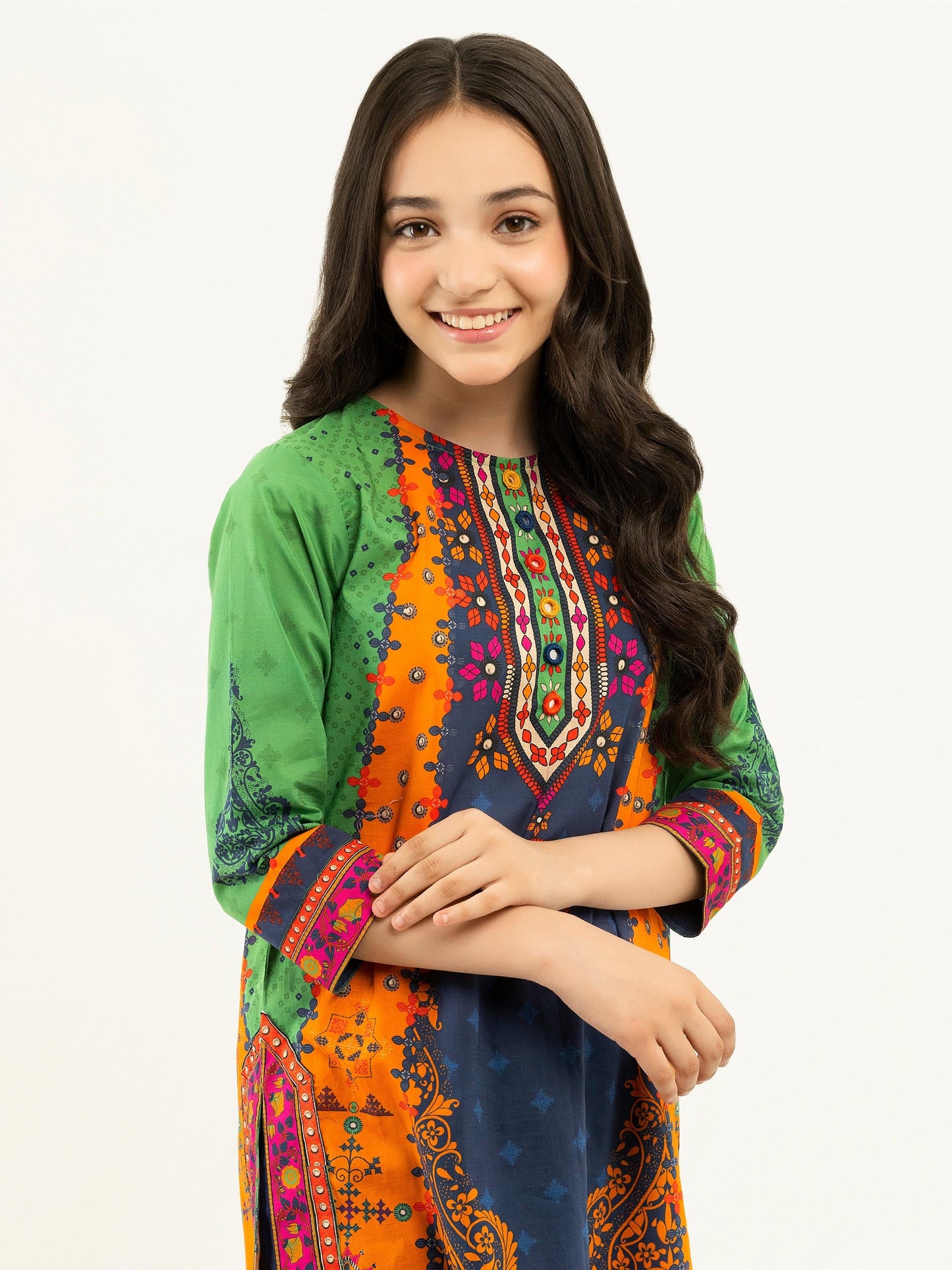 2 Piece Lawn Suit-Printed (Pret)