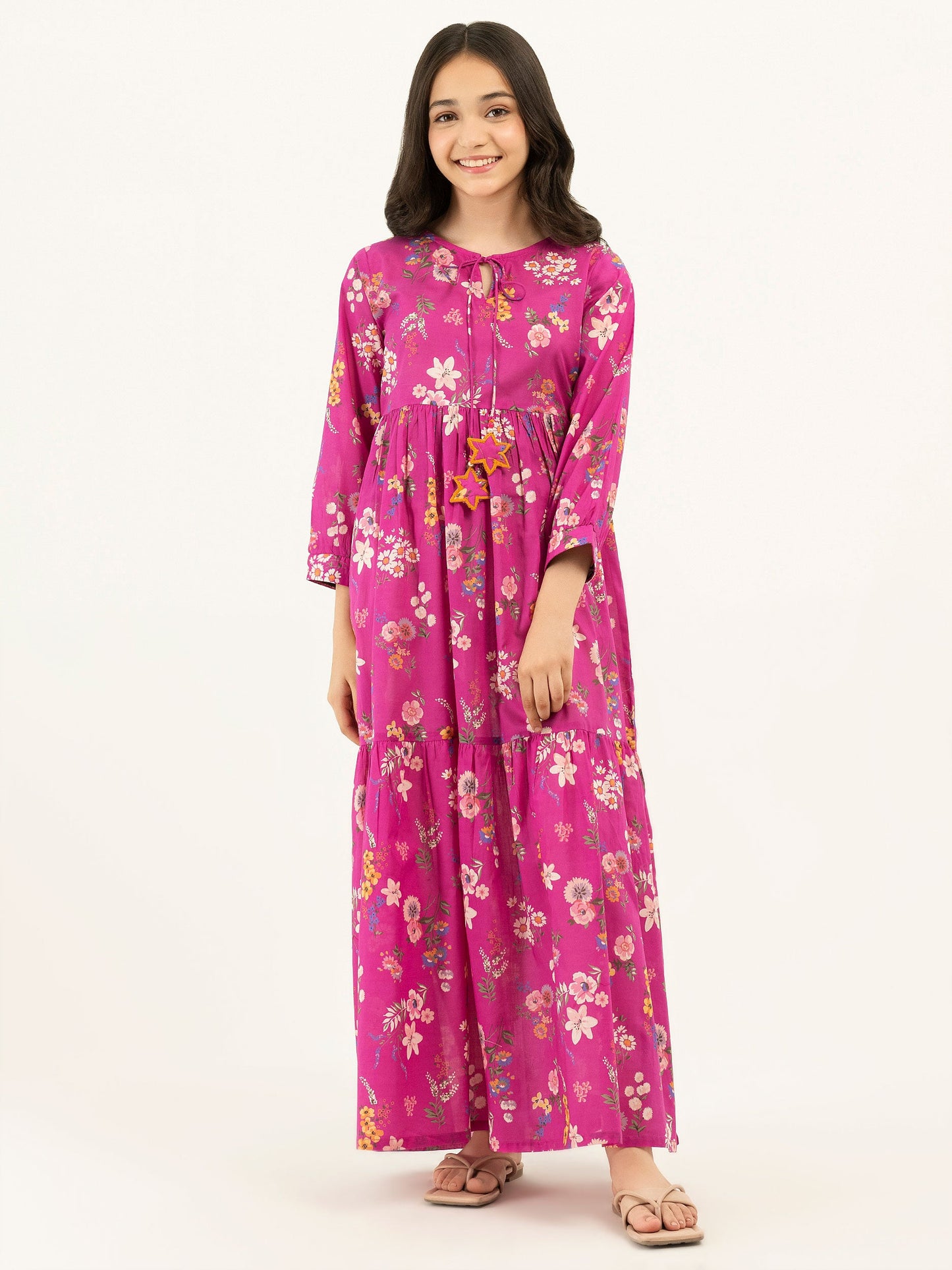Lawn Gypsy Dress-Printed (Pret)